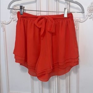 Orange shorts